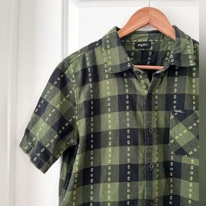 LRG Wovens Short Sleeve Button Front Shirt